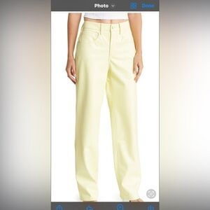 Good American key lime pants NWT
